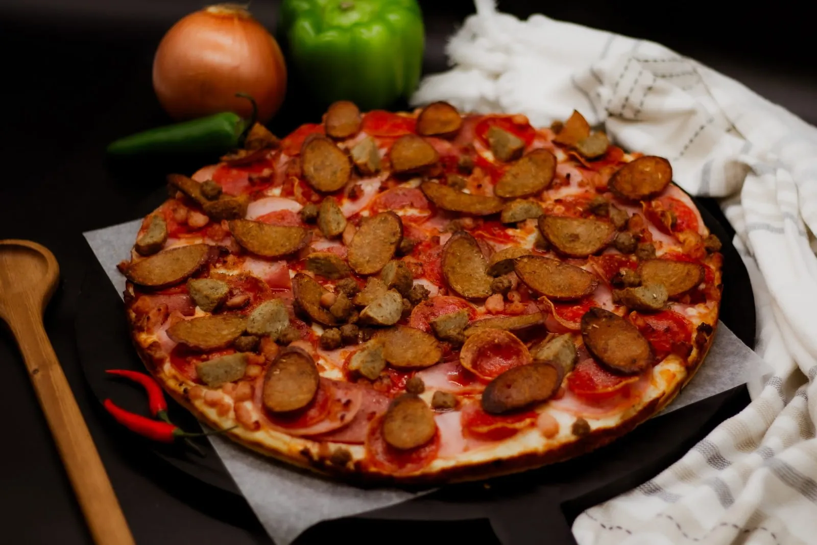 La Farina signature build-your-own pizza - Best Italian pizza in downtown Winnipeg