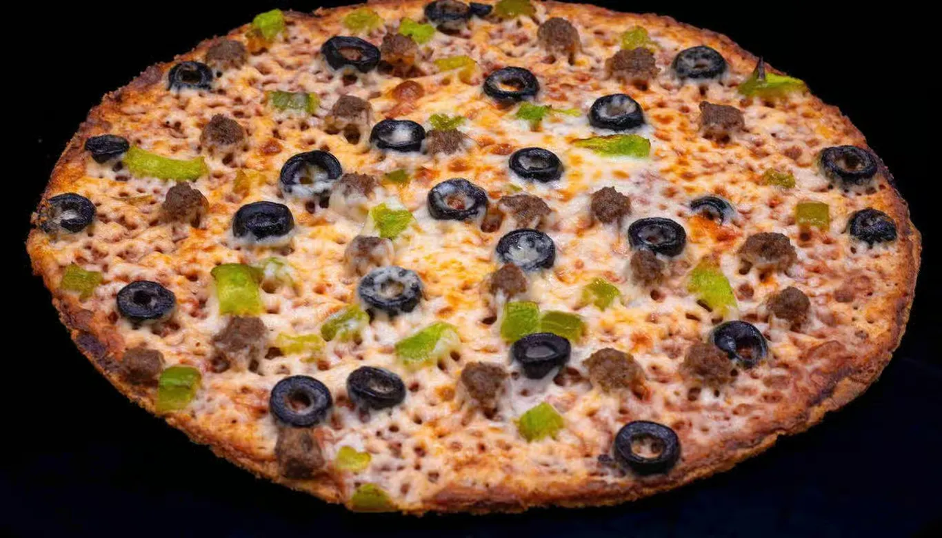 Triple Triple signature pizza at La Farina Winnipeg